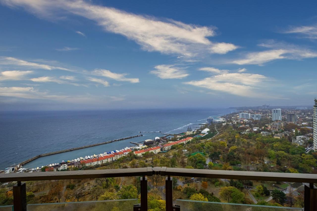 Pearl 45 Panoramic Sea View Apartment โอเดสซา ภายนอก รูปภาพ